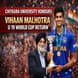 Chitkara University Honours Vihaan Malhotra U 19 World Cup Return